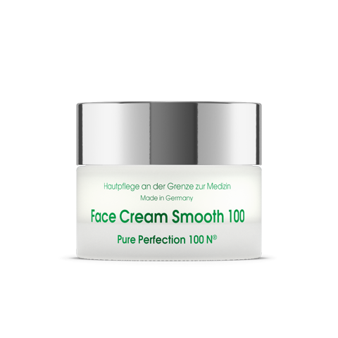 bottle of Face Cream Smooth 100