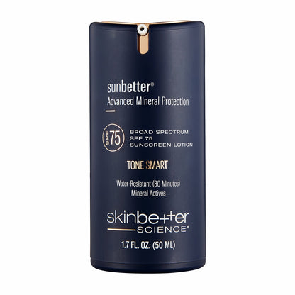 sunbetter TONE SMART SPF 75 Sunscreen Lotion - Skinbetter Science